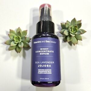 Vitamins and Sea Beauty Jojoba Sea Lavender Night Concentrate Serum